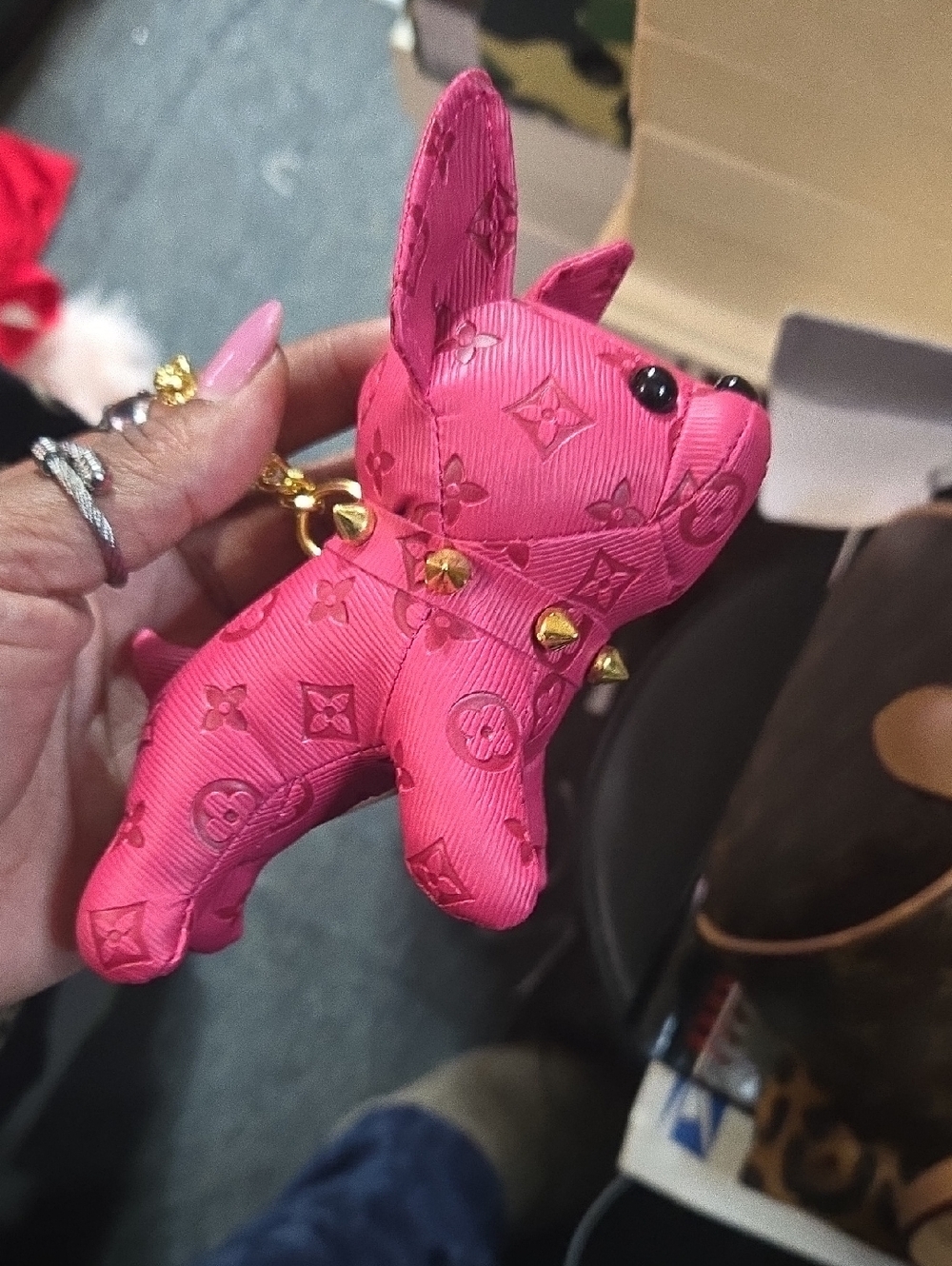 Pink pup
